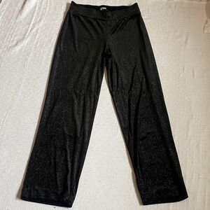ANNE KLEIN  Black Sparkle Pants